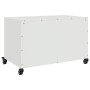 Mueble para TV acero laminado en frío blanco 68x39x43,5 cm de , Muebles TV - Ref: Foro24-846643, Precio: 72,99 €, Descuento: %