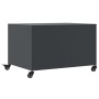 Cold-rolled anthracite steel coffee table 68x50x43.5 cm by , Coffee table - Ref: Foro24-846688, Price: 88,66 €, Discount: %