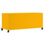 Mueble para TV acero laminado en frío amarillo 100,5x39x43,5 cm de , Muebles TV - Ref: Foro24-846695, Precio: 113,84 €, Descu...