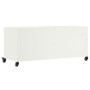 Mueble para TV acero laminado en frío blanco 100,5x39x43,5 cm de , Muebles TV - Ref: Foro24-846697, Precio: 113,76 €, Descuen...