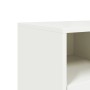 Mueble para TV acero laminado en frío blanco 100,5x39x43,5 cm de , Muebles TV - Ref: Foro24-846697, Precio: 113,76 €, Descuen...