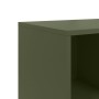 Cold-rolled steel sideboard in olive green 100.5x39x72 cm by , Sideboards - Ref: Foro24-846738, Price: 119,83 €, Discount: %