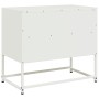 Mueble para TV de acero blanco 68x39x60,5 cm de , Muebles TV - Ref: Foro24-846553, Precio: 89,99 €, Descuento: %