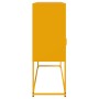 Aparador de acero laminado en frío amarillo 100,5x39x107 cm de , Aparadores - Ref: Foro24-846593, Precio: 127,93 €, Descuento: %