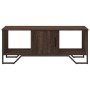 Mesa de centro madera de ingeniería roble marrón 100x51x40 cm de , Mesas de centro - Ref: Foro24-848493, Precio: 93,99 €, Des...