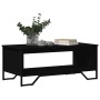 Mesa de centro madera de ingeniería negro 100x51x40 cm de , Mesas de centro - Ref: Foro24-848479, Precio: 73,99 €, Descuento: %