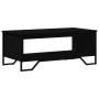 Mesa de centro madera de ingeniería negro 100x51x40 cm de , Mesas de centro - Ref: Foro24-848479, Precio: 73,99 €, Descuento: %