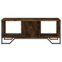 Engineered wood smoked oak coffee table 100x51x40 cm by , Coffee table - Ref: Foro24-848491, Price: 76,75 €, Discount: %