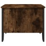 Engineered wood smoked oak coffee table 100x51x40 cm by , Coffee table - Ref: Foro24-848491, Price: 76,75 €, Discount: %