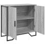 Aparador madera de ingeniería gris Sonoma 78x35,5x74,5 cm de , Aparadores - Ref: Foro24-848542, Precio: 81,24 €, Descuento: %