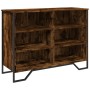 Engineered wood smoked oak sideboard 101x35.5x74.5 cm by , Sideboards - Ref: Foro24-848556, Price: 89,99 €, Discount: %