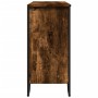 Engineered wood smoked oak sideboard 101x35.5x74.5 cm by , Sideboards - Ref: Foro24-848556, Price: 89,99 €, Discount: %