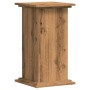 Soportes de planta madera ingeniería roble artisian 33x33x60 cm de , Soportes para macetas - Ref: Foro24-852968, Precio: 52,2...