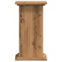 Soportes de planta madera ingeniería roble artisian 33x33x60 cm de , Soportes para macetas - Ref: Foro24-852968, Precio: 52,2...