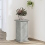 Plant stands made of gray engineered wood and concrete, measuring 33x33x60 cm. by , Pot stands - Ref: Foro24-852963, Price: 4...