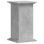 Plant stands made of gray engineered wood and concrete, measuring 33x33x60 cm. by , Pot stands - Ref: Foro24-852963, Price: 5...