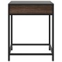 Bedside table with Infinity LED brown oak 40x40x51 cm by , Nightstands - Ref: Foro24-3284095, Price: 75,85 €, Discount: %