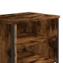 Engineered wood smoked oak bedside table 40x30x40 cm by , Nightstands - Ref: Foro24-848498, Price: 41,48 €, Discount: %