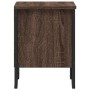 Engineered wood brown oak bedside table 40x30x40 cm by , Nightstands - Ref: Foro24-848502, Price: 42,99 €, Discount: %