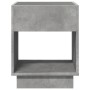 Coffee table with Infinity LED concrete gray 40x40x50 cm by , Coffee table - Ref: Foro24-847647, Price: 77,94 €, Discount: %