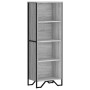 Engineered wood bookshelf in Sonoma grey, 50x31x137.5 cm by , Bookcases and shelves - Ref: Foro24-848612, Price: 79,68 €, Dis...