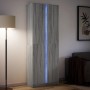 Aparador con LED madera ingeniería gris Sonoma 74x32,5x200 cm de , Aparadores - Ref: Foro24-3307896, Precio: 207,09 €, Descue...