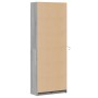 Aparador con LED madera ingeniería gris Sonoma 74x32,5x200 cm de , Aparadores - Ref: Foro24-3307896, Precio: 207,09 €, Descue...