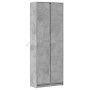 Aparador con LED madera ingeniería gris hormigón 74x32,5x200 cm de , Aparadores - Ref: Foro24-3307894, Precio: 200,70 €, Desc...