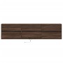 Wall-mounted TV unit with LED in brown oak, 180x31x45 cm. by , TV Furniture - Ref: Foro24-3307939, Price: 180,97 €, Discount: %