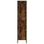 Engineered wood smoked oak bookshelf 80x31x137.5 cm by , Bookcases and shelves - Ref: Foro24-848631, Price: 84,49 €, Discount: %