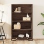 Engineered wood brown oak bookshelf 80x31x137.5 cm by , Bookcases and shelves - Ref: Foro24-848633, Price: 87,05 €, Discount: %