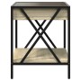 Coffee table with Infinity LED Sonoma oak 40x40x49 cm by , Coffee table - Ref: Foro24-847693, Price: 72,68 €, Discount: %