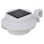 Foco solar blanco para vallas de jardín, 6 unidades de vidaXL, Iluminación de exterior - Ref: Foro24-41181, Precio: 44,35 €, ...