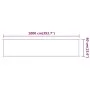 Weiße Senkrechtmarkise 60x1000 cm Oxford-Stoff von vidaXL, Sonnenschirme - Ref: Foro24-148155, Preis: 63,49 €, Rabatt: %
