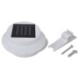 Foco solar blanco para vallas de jardín, 6 unidades de vidaXL, Iluminación de exterior - Ref: Foro24-41181, Precio: 44,35 €, ...