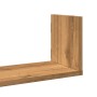 Wall shelves 3 units engineered wood artisian 58x18x18 cm by , Shelves and shelves - Ref: Foro24-853289, Price: 29,60 €, Disc...