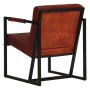 Brown genuine leather armchair by , Armchairs - Ref: Foro24-247800, Price: 255,13 €, Discount: %