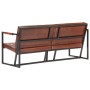 3-seater sofa made of genuine brown goat leather by , Sofas - Ref: Foro24-288284, Price: 490,86 €, Discount: %