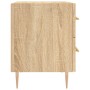 Mesita de noche madera de ingeniería roble Sonoma 40x35x47,5 cm de , Mesitas de noche - Ref: Foro24-827282, Precio: 54,72 €, ...