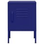 Nightstand navy blue steel 35x35x51 cm by , Nightstands - Ref: Foro24-336208, Price: 71,63 €, Discount: %