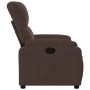 Sillón reclinable tela de microfibra marrón de , Sillones - Ref: Foro24-373448, Precio: 242,64 €, Descuento: %