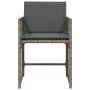 Garden armchairs with 4 synthetic rattan gray cushions by , Garden chairs - Ref: Foro24-365036, Price: 183,45 €, Discount: %