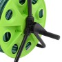 Green PVC hose reel, 50 meters by , Garden hose holder - Ref: Foro24-3281516, Price: 65,42 €, Discount: %