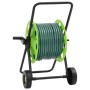 Hose reel with green PVC fittings set 0.5" 30 m by , Garden hose holder - Ref: Foro24-3281523, Price: 58,04 €, Discount: %