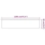Beigefarbene Vertikalmarkise 60x1200 cm aus Oxford-Stoff von vidaXL, Sonnenschirme - Ref: Foro24-148254, Preis: 57,04 €, Raba...