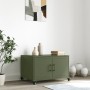 Cold-rolled steel olive green coffee table 68x50x43.5 cm by , Coffee table - Ref: Foro24-846690, Price: 88,66 €, Discount: %