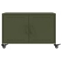 Cold-rolled steel olive green coffee table 68x50x43.5 cm by , Coffee table - Ref: Foro24-846690, Price: 88,66 €, Discount: %