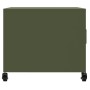 Cold-rolled steel olive green coffee table 68x50x43.5 cm by , Coffee table - Ref: Foro24-846690, Price: 88,66 €, Discount: %