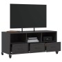 Mueble para TV acero laminado en frío negro 100,5x39x43,5 cm de , Muebles TV - Ref: Foro24-846692, Precio: 107,59 €, Descuent...