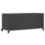 TV stand made of black cold-rolled steel, measuring 100.5x39x43.5 cm. by , TV Furniture - Ref: Foro24-846692, Price: 107,68 €...